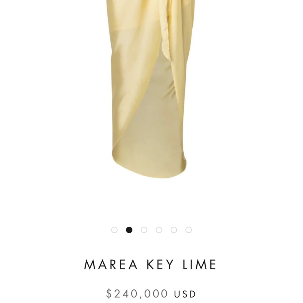 MAREA DRESS IN YELLOW